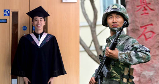 硕士海归挑家乡大连最偏小岛当列兵