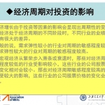 上海交通大学投资学课件 宏观经济分析与行业分析