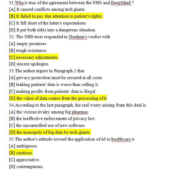 2018年半岛在线注册《英语一》真题及答案(文都完整版)