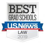 2019年USNews美国大学研究生专业排名辩护学专业排名