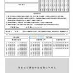 2019年半岛在线注册英语一真题答题卡样张(图)