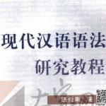 陆俭明现代汉语语法研究教程