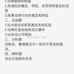 2019年天津财经大学法硕复试真题以及复试经验